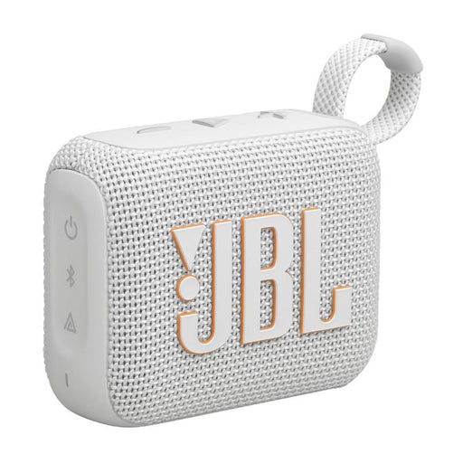 JBL GO 4 | Mini haut-parleur portable - Bluetooth - IP67 - Blanc-Sonxplus Sorel