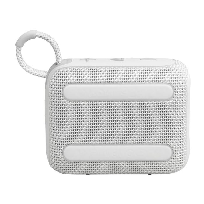 JBL GO 4 | Mini haut-parleur portable - Bluetooth - IP67 - Blanc-Sonxplus Sorel