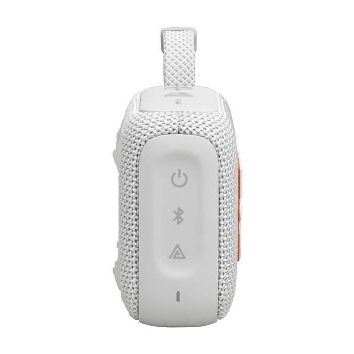 JBL GO 4 | Mini haut-parleur portable - Bluetooth - IP67 - Blanc-Sonxplus Sorel