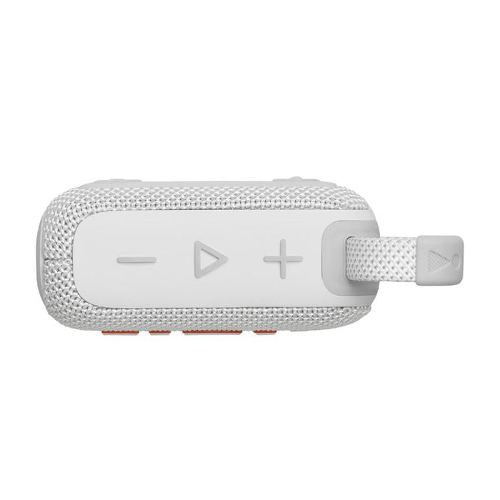 JBL GO 4 | Mini haut-parleur portable - Bluetooth - IP67 - Blanc-Sonxplus Sorel