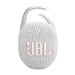 JBL Clip 5 | Haut-parleur à mousqueton portable - Bluetooth - IP67 - Blanc-Sonxplus Sorel