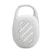 JBL Clip 5 | Haut-parleur à mousqueton portable - Bluetooth - IP67 - Blanc-Sonxplus Sorel