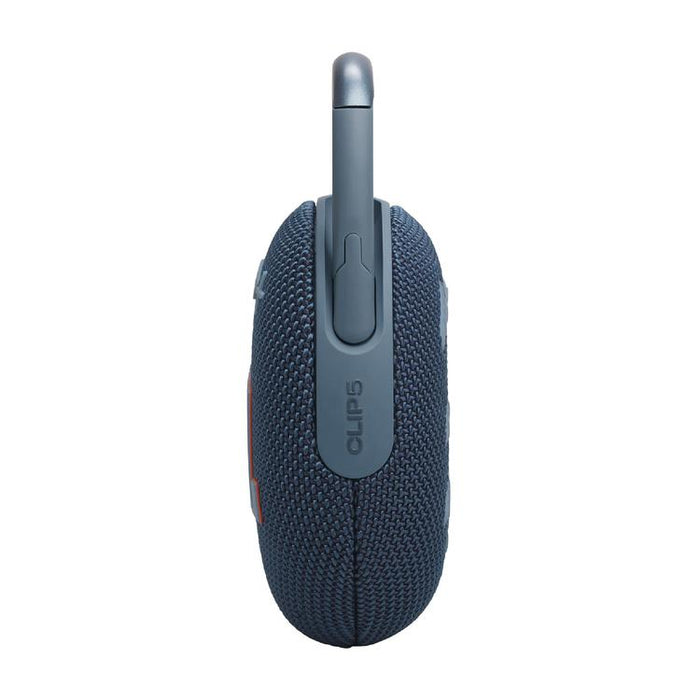 JBL Clip 5 | Haut-parleur à mousqueton portable - Bluetooth - IP67 - Bleu-Sonxplus Sorel