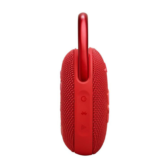 JBL Clip 5 | Haut-parleur à mousqueton portable - Bluetooth - IP67 - Rouge-Sonxplus Sorel