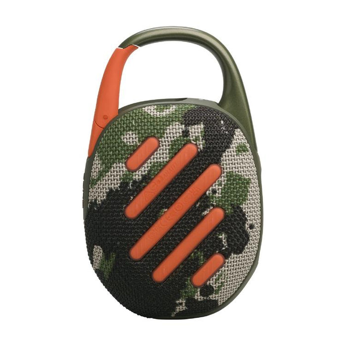 JBL Clip 5 | Haut-parleur à mousqueton portable - Bluetooth - IP67 - Camouflage-Sonxplus Sorel