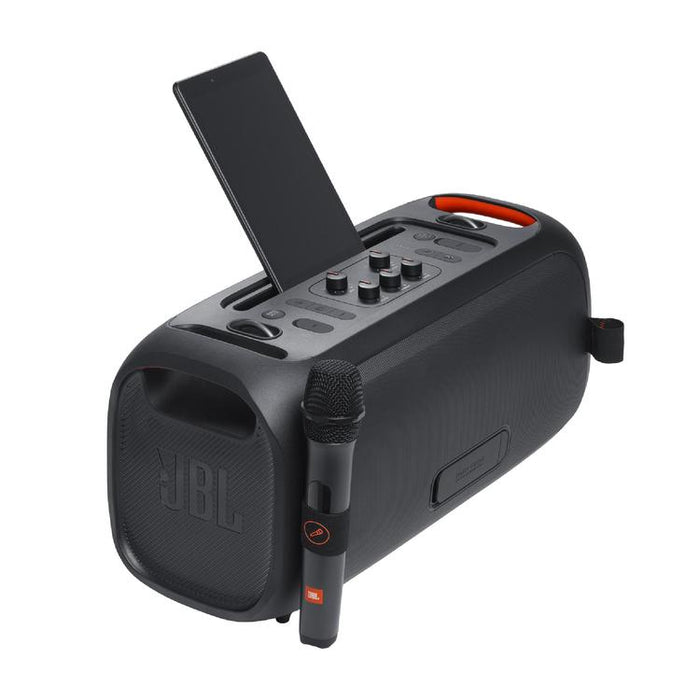 JBL PartyBox On-The-Go Essential | Haut-parleur portable - Bluetooth - Sans fil - Noir-Sonxplus Sorel