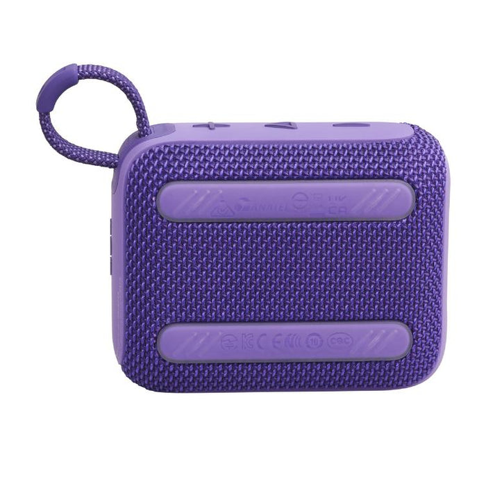 JBL GO 4 | Mini haut-parleur portable - Bluetooth - IP67 - Mauve-Sonxplus Sorel