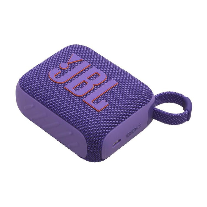 JBL GO 4 | Mini haut-parleur portable - Bluetooth - IP67 - Mauve-Sonxplus Sorel