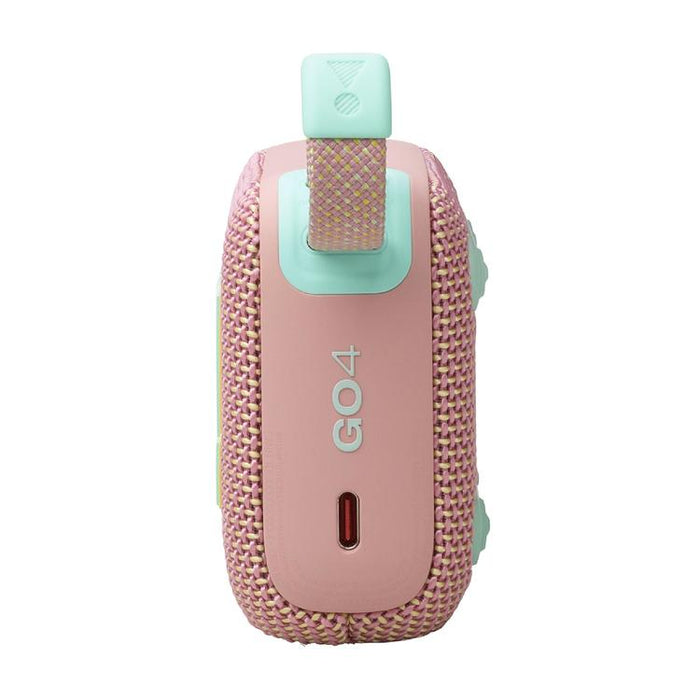 JBL GO 4 | Mini haut-parleur portable - Bluetooth - IP67 - Rose-Sonxplus Sorel