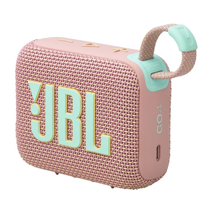 JBL GO 4 | Mini haut-parleur portable - Bluetooth - IP67 - Rose-Sonxplus Sorel