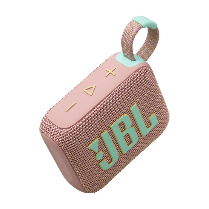 JBL GO 4 | Mini haut-parleur portable - Bluetooth - IP67 - Rose-Sonxplus Sorel