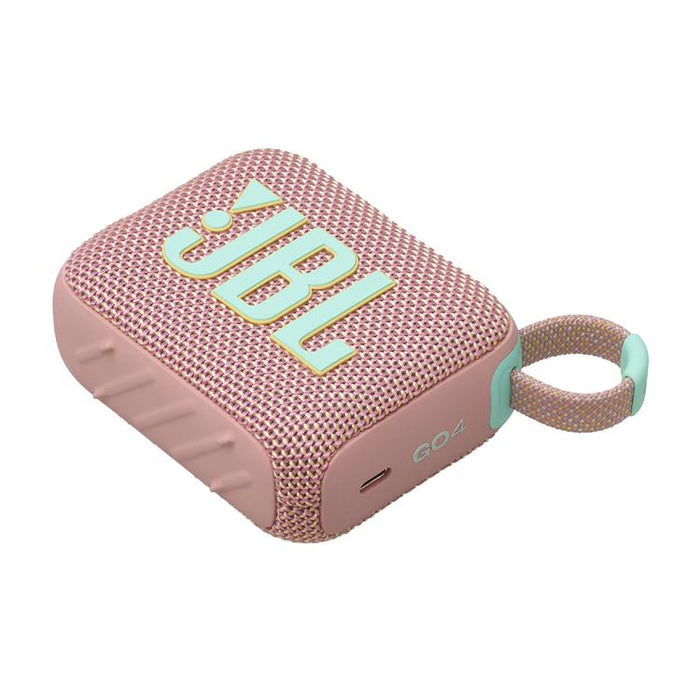 JBL GO 4 | Mini haut-parleur portable - Bluetooth - IP67 - Rose-Sonxplus Sorel