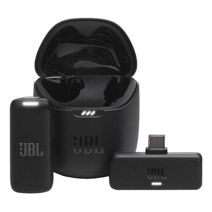 JBL Quantum Stream Wireless | Microphone sans fil à clip - 24 Heures d'autonomie totale - Noir-Sonxplus Sorel