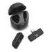 JBL Quantum Stream Wireless | Microphone sans fil à clip - 24 Heures d'autonomie totale - Noir-Sonxplus Sorel