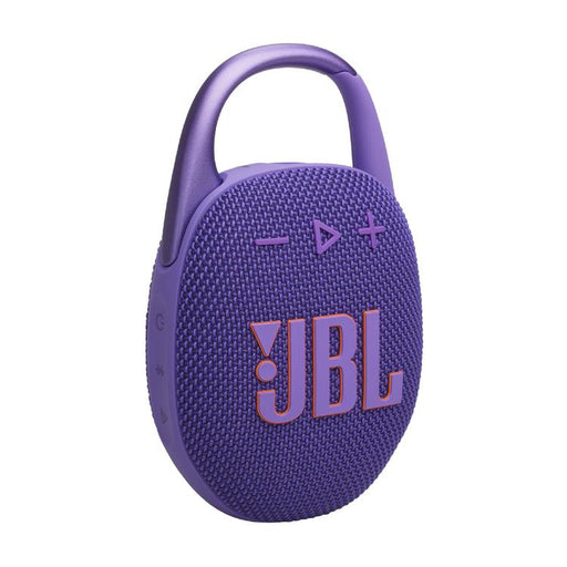 JBL Clip 5 | Haut-parleur à mousqueton portable - Bluetooth - IP67 - Mauve-Sonxplus Sorel