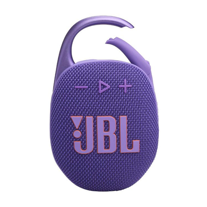 JBL Clip 5 | Haut-parleur à mousqueton portable - Bluetooth - IP67 - Mauve-Sonxplus Sorel