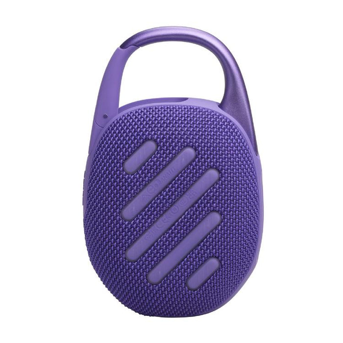 JBL Clip 5 | Haut-parleur à mousqueton portable - Bluetooth - IP67 - Mauve-Sonxplus Sorel