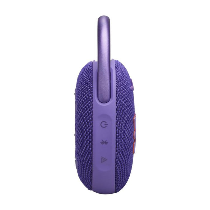 JBL Clip 5 | Haut-parleur à mousqueton portable - Bluetooth - IP67 - Mauve-Sonxplus Sorel