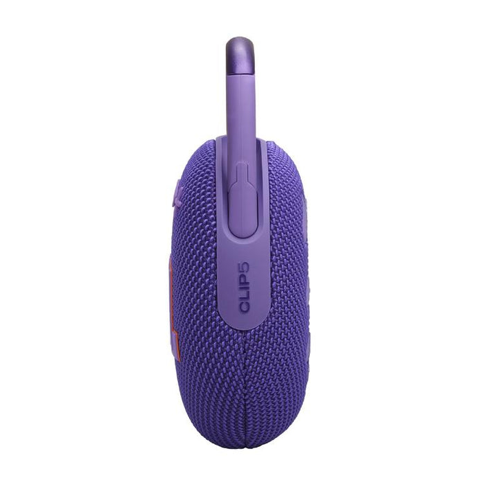 JBL Clip 5 | Haut-parleur à mousqueton portable - Bluetooth - IP67 - Mauve-Sonxplus Sorel