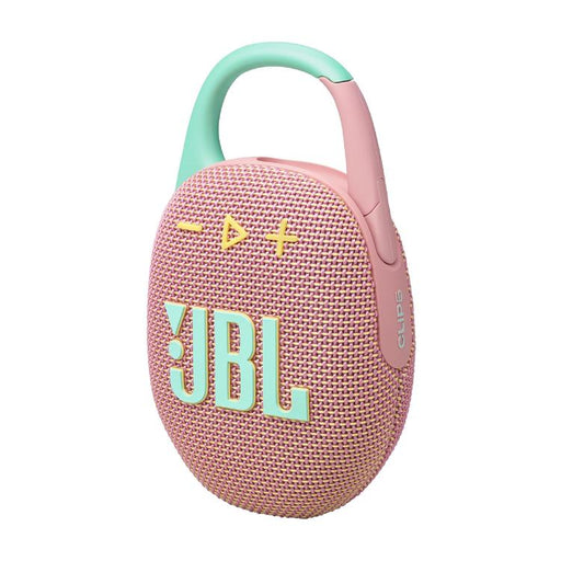 JBL Clip 5 | Haut-parleur à mousqueton portable - Bluetooth - IP67 - Rose-Sonxplus Sorel