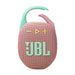 JBL Clip 5 | Haut-parleur à mousqueton portable - Bluetooth - IP67 - Rose-Sonxplus Sorel