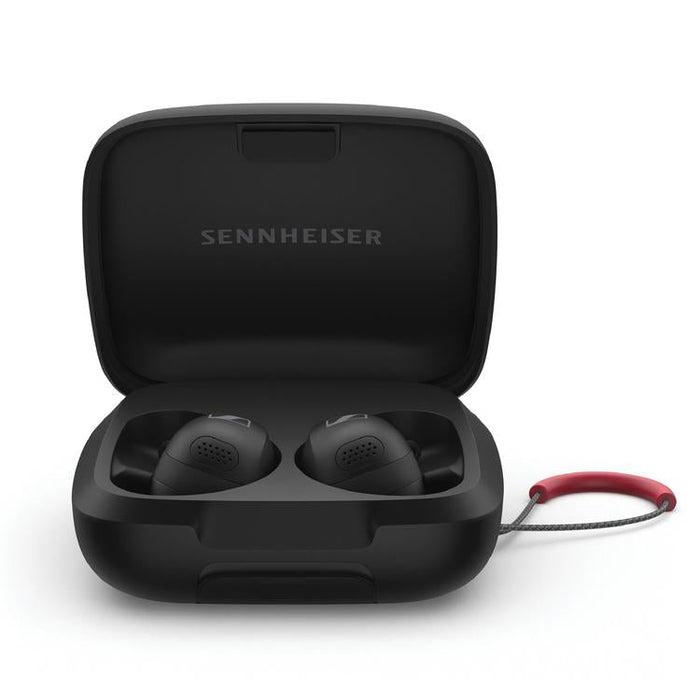 Sennheiser Momentum Sport | Écouteurs intra-auriculaires - Sans fil - Réduction active du bruit - Noir-Sonxplus Sorel
