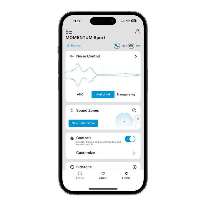 Sennheiser Momentum Sport | Écouteurs intra-auriculaires - Sans fil - Réduction active du bruit - Olive-Sonxplus Sorel
