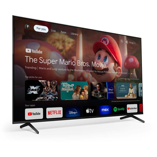 Sony BRAVIA3 K-85S30 | Téléviseur 85" - LCD - DEL - Série S30 - 4K Ultra HD - HDR - Google TV-Sonxplus Sorel