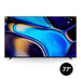 Sony BRAVIA8 K-77XR80 | Téléviseur 77" - OLED - 4K HDR - 120Hz - Google TV-Sonxplus Sorel