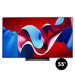 LG OLED55C4PUA | Téléviseur 55" 4K OLED - 120Hz - Série C4 - Processeur IA a9 Gen7 4K - Noir-Sonxplus Sorel