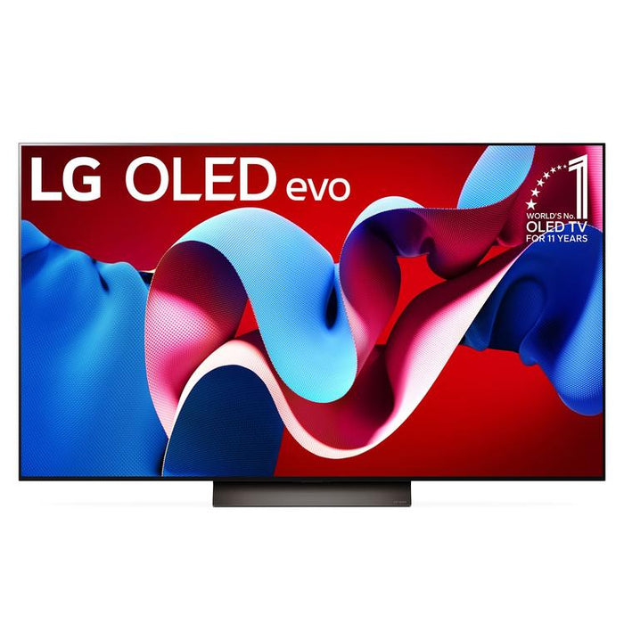 LG OLED55C4PUA | Téléviseur 55" 4K OLED - 120Hz - Série C4 - Processeur IA a9 Gen7 4K - Noir-Sonxplus Sorel