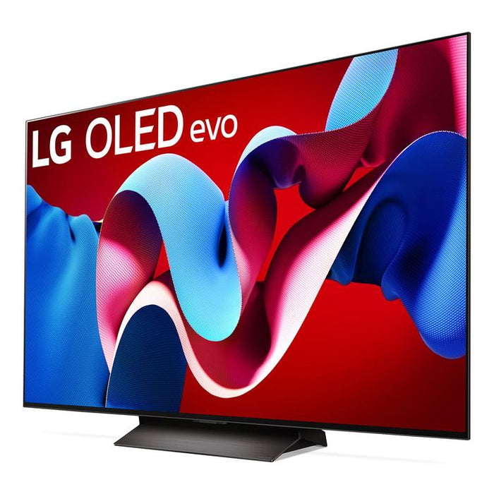 LG OLED55C4PUA | Téléviseur 55" 4K OLED - 120Hz - Série C4 - Processeur IA a9 Gen7 4K - Noir-Sonxplus Sorel