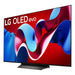 LG OLED55C4PUA | Téléviseur 55" 4K OLED - 120Hz - Série C4 - Processeur IA a9 Gen7 4K - Noir-Sonxplus Sorel