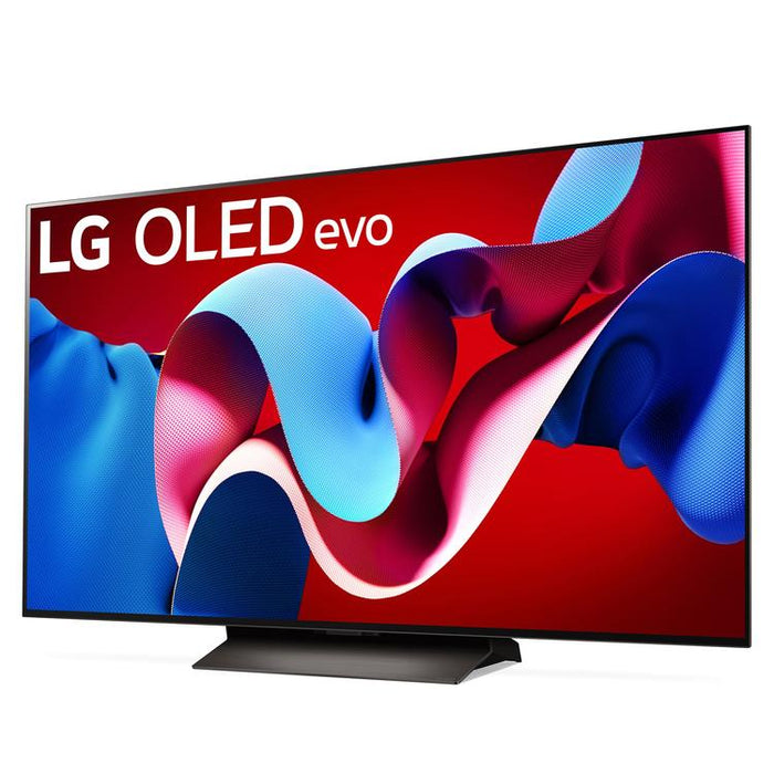 LG OLED55C4PUA | Téléviseur 55" 4K OLED - 120Hz - Série C4 - Processeur IA a9 Gen7 4K - Noir-Sonxplus Sorel