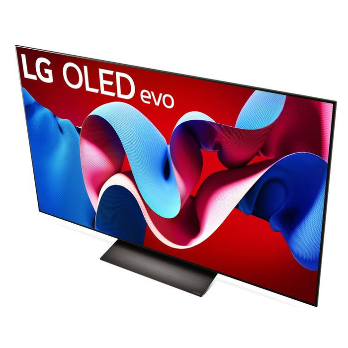 LG OLED55C4PUA | Téléviseur 55" 4K OLED - 120Hz - Série C4 - Processeur IA a9 Gen7 4K - Noir-Sonxplus Sorel