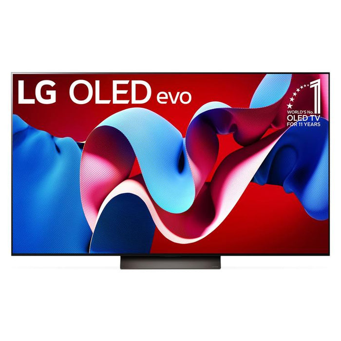 LG OLED65C4PUA | Téléviseur 65" 4K OLED - 120Hz - Série C4 - Processeur IA a9 Gen7 4K - Noir-Sonxplus Sorel