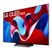 LG OLED65C4PUA | Téléviseur 65" 4K OLED - 120Hz - Série C4 - Processeur IA a9 Gen7 4K - Noir-Sonxplus Sorel