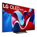 LG OLED65C4PUA | Téléviseur 65" 4K OLED - 120Hz - Série C4 - Processeur IA a9 Gen7 4K - Noir-Sonxplus Sorel