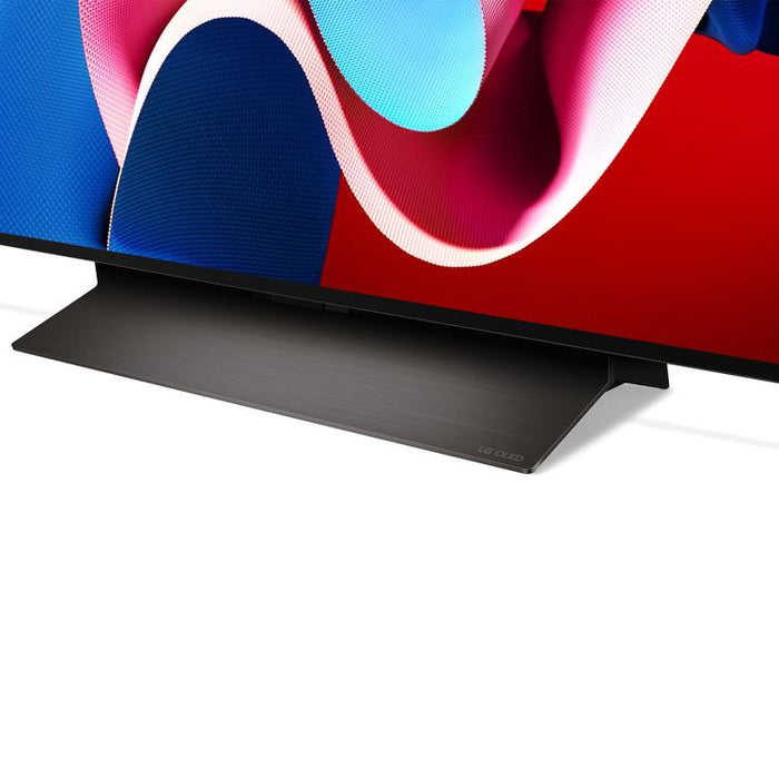 LG OLED65C4PUA | Téléviseur 65" 4K OLED - 120Hz - Série C4 - Processeur IA a9 Gen7 4K - Noir-Sonxplus Sorel