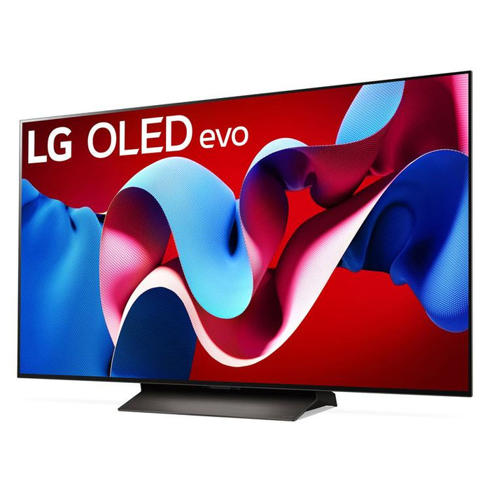 LG OLED77C4PUA | Téléviseur 77" 4K OLED - 120Hz - Série C4 - Processeur IA a9 Gen7 4K - Noir-Sonxplus Sorel