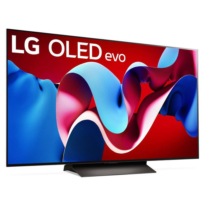 LG OLED77C4PUA | Téléviseur 77" 4K OLED - 120Hz - Série C4 - Processeur IA a9 Gen7 4K - Noir-Sonxplus Sorel