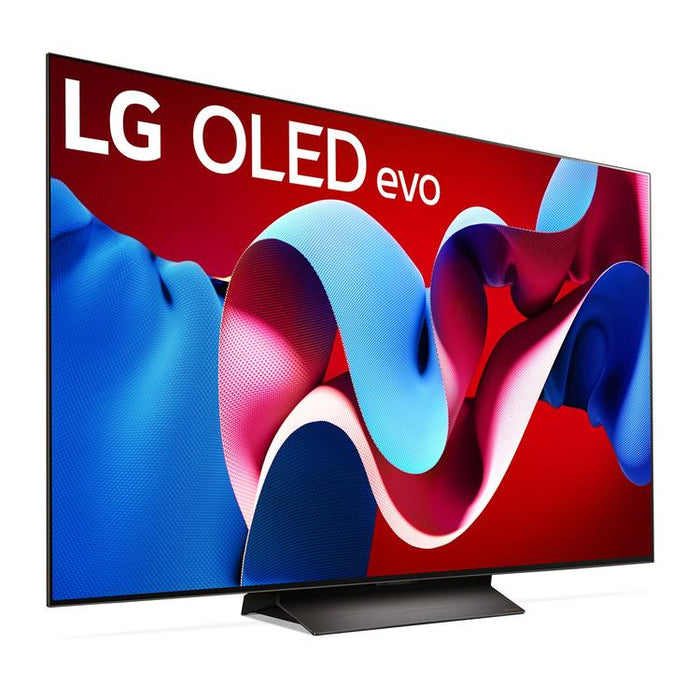 LG OLED77C4PUA | Téléviseur 77" 4K OLED - 120Hz - Série C4 - Processeur IA a9 Gen7 4K - Noir-Sonxplus Sorel