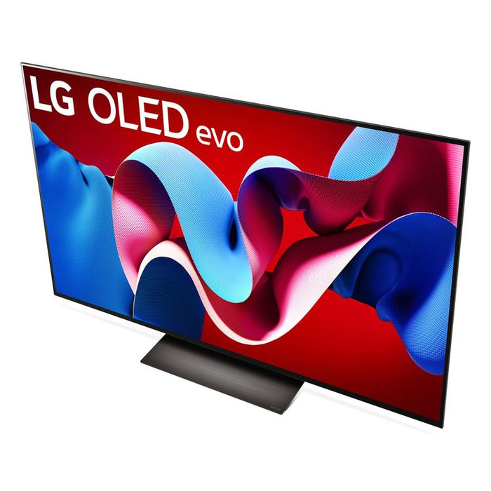 LG OLED77C4PUA | Téléviseur 77" 4K OLED - 120Hz - Série C4 - Processeur IA a9 Gen7 4K - Noir-Sonxplus Sorel