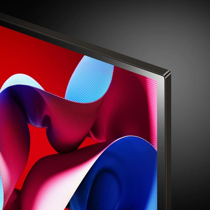 LG OLED77C4PUA | Téléviseur 77" 4K OLED - 120Hz - Série C4 - Processeur IA a9 Gen7 4K - Noir-Sonxplus Sorel