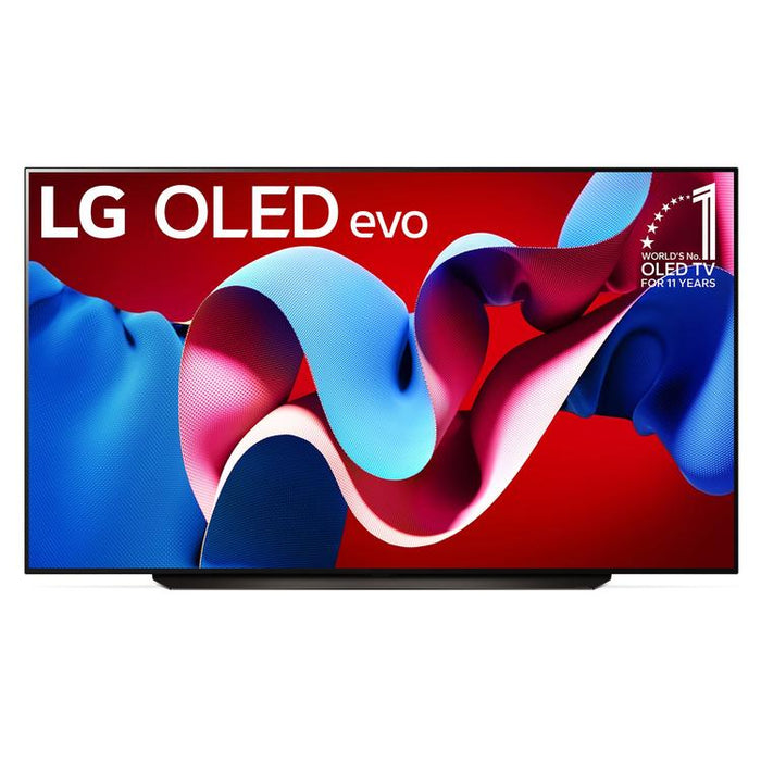 LG OLED83C4PUA | Téléviseur 83" 4K OLED - 120Hz - Série C4 - Processeur IA a9 Gen7 4K - Noir-Sonxplus Sorel