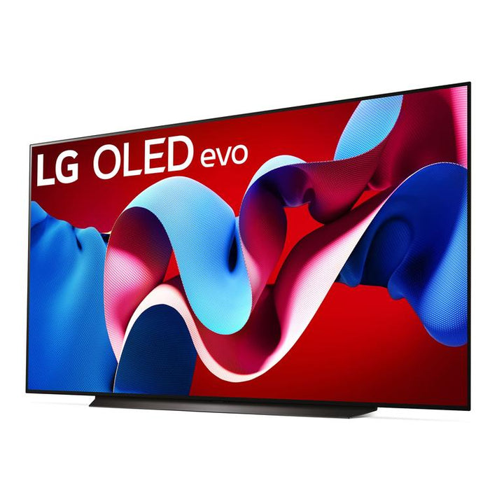 LG OLED83C4PUA | Téléviseur 83" 4K OLED - 120Hz - Série C4 - Processeur IA a9 Gen7 4K - Noir-Sonxplus Sorel