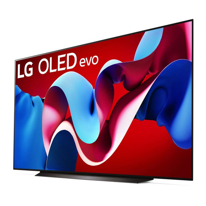 LG OLED83C4PUA | Téléviseur 83" 4K OLED - 120Hz - Série C4 - Processeur IA a9 Gen7 4K - Noir-Sonxplus Sorel