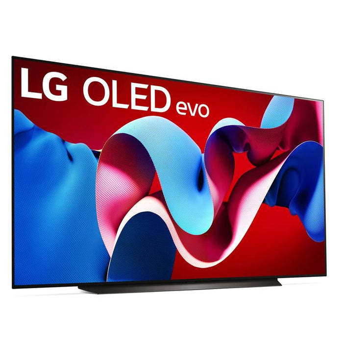 LG OLED83C4PUA | Téléviseur 83" 4K OLED - 120Hz - Série C4 - Processeur IA a9 Gen7 4K - Noir-Sonxplus Sorel