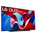 LG OLED83C4PUA | Téléviseur 83" 4K OLED - 120Hz - Série C4 - Processeur IA a9 Gen7 4K - Noir-Sonxplus Sorel
