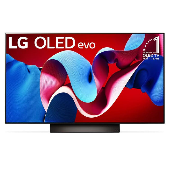 LG OLED48C4PUA | Téléviseur 48" 4K OLED - 120Hz - Série C4 - Processeur IA a9 Gen7 4K - Noir-Sonxplus Sorel
